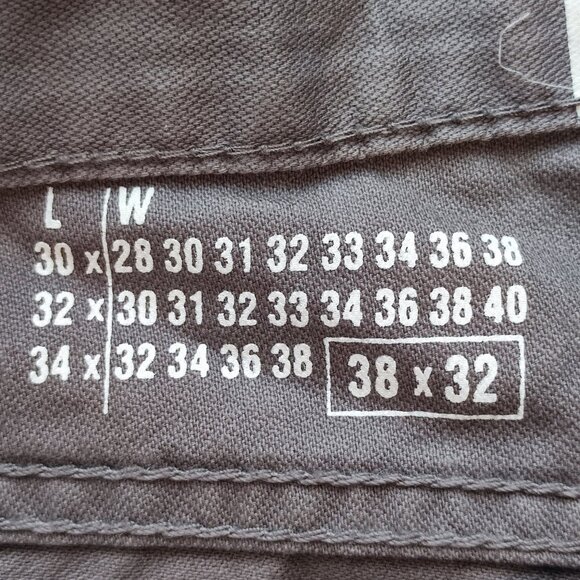 Kenneth Cole Reaction casual pants straight grey men's size 38x32 - Picture 7 of 10